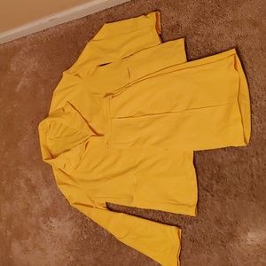 2 piece blazer and short set Polyester 16/2X stretchy material